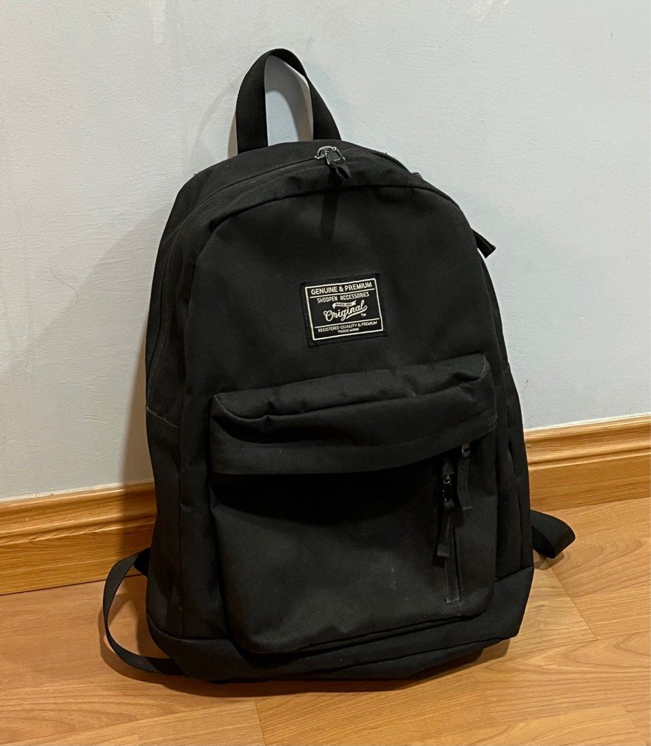 SHOOPEN Backpack, Men's Fashion, Bags, Backpacks on Carousell