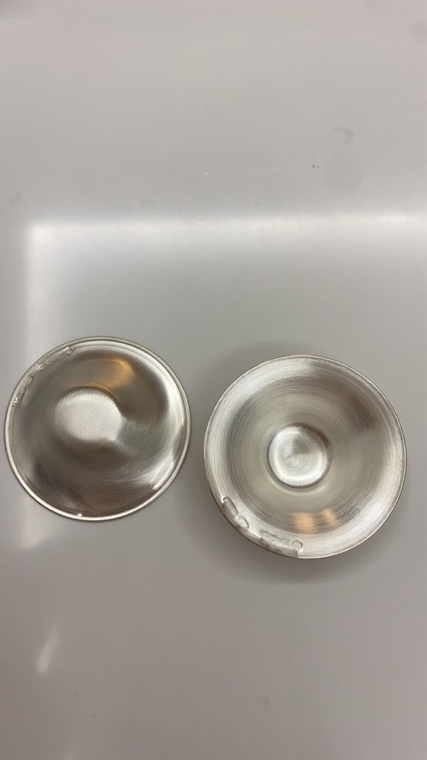 Silverette nipple shield silver nipple shield, Babies & Kids, Nursing