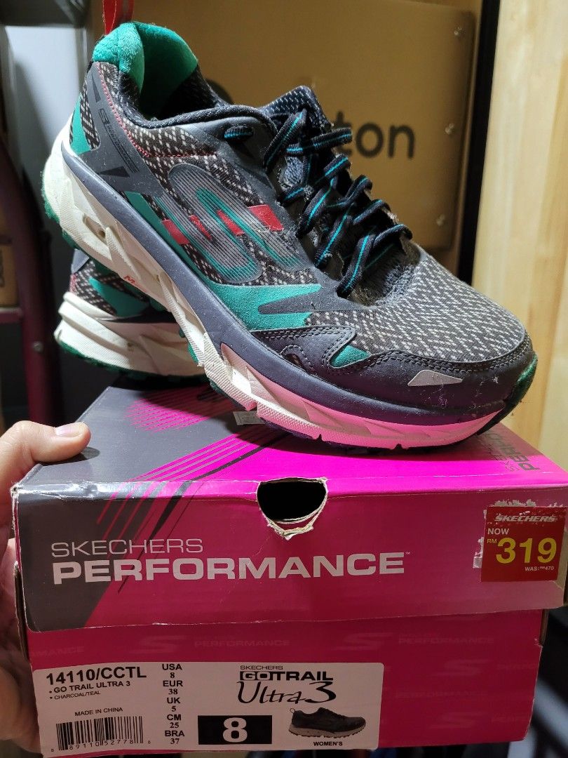 Convocar Inmoralidad Volcán SKECHERS GO TRAIL ULTRA 3 (WOMEN), Women's Fashion, Activewear on Carousell