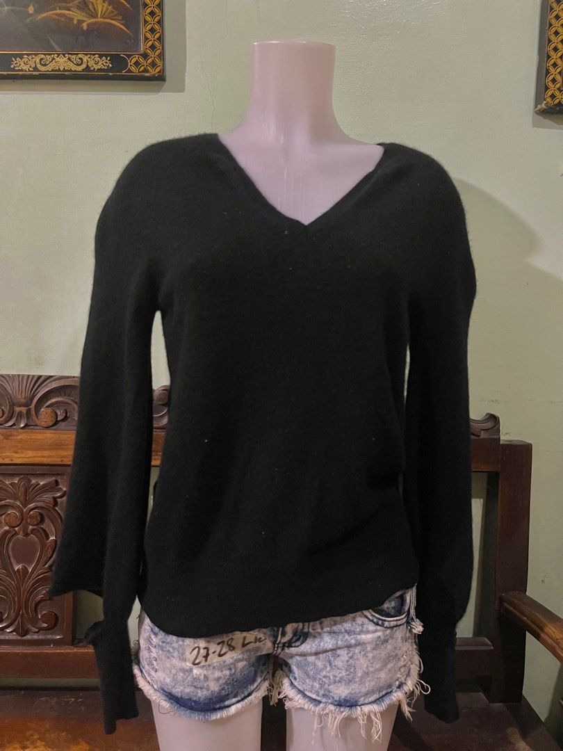 S-M LARK & RO BRAND BLACK COTTON PULL OVER WOMEN /UNIQUE DESIGN, Women's  Fashion, Coats, Jackets and Outerwear on Carousell