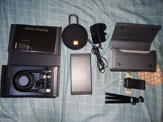 Sony MP-CL1 Portable Projector with JBL Clip 3 included.