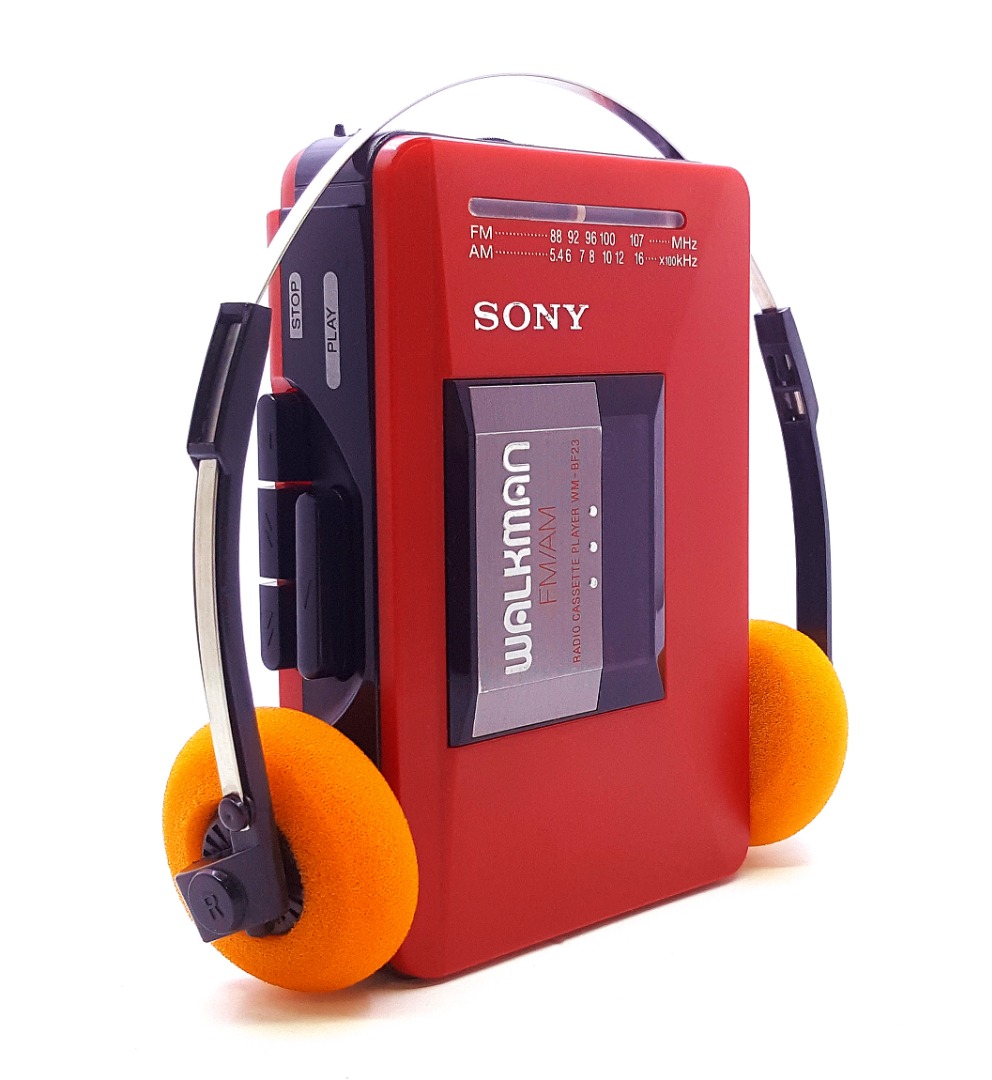 Sony Walkman WM-AF23/BF23 AM/FM Portable Cassette Player