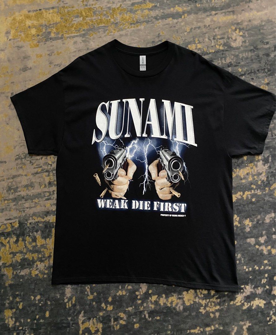 SUNAMI BAND SHIRT, Men's Fashion, Tops & Sets, Tshirts & Polo Shirts on