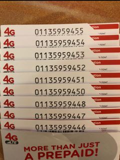 Super VVVIP Malaysia SIM card!