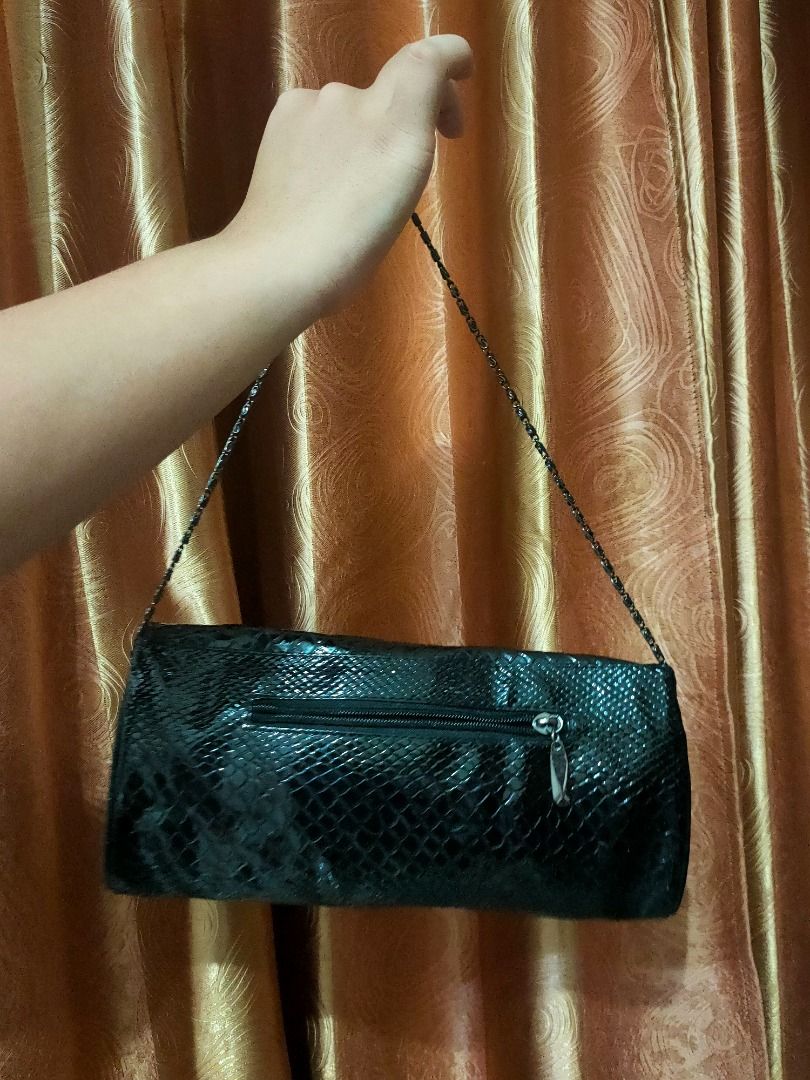 Tas Handbag Wanita Croco Kulit Mini Size Pesta Import Elegan