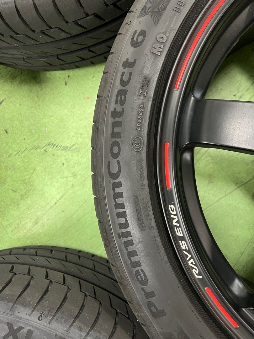 TE37 Volk Racing, Car Accessories, Tyres & Rims on Carousell