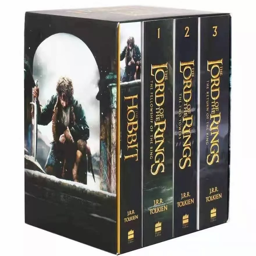 The Hobbit & The Lord of the Rings - 4 Books Box Set (J.R.R. Tolkien ...