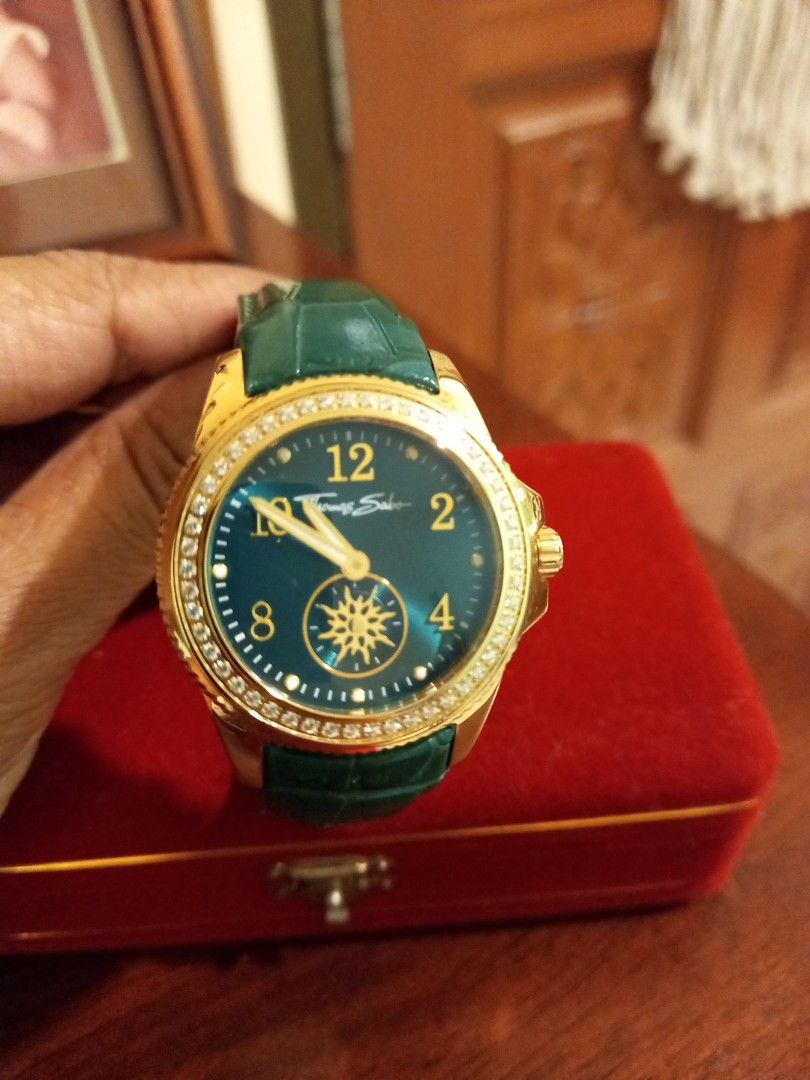 Thomas sabo green watch deals