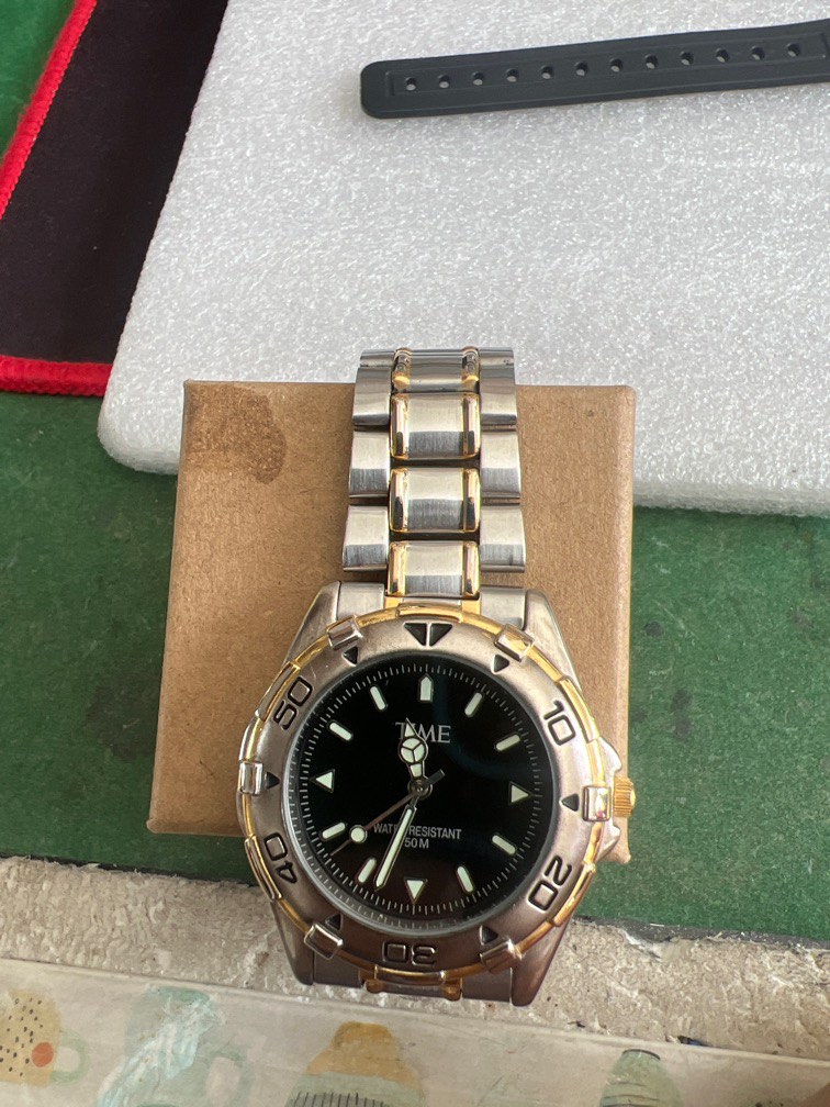 TIME Quartz Watch 38mm, Luxury, Watches on Carousell