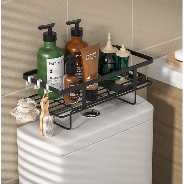 Toilet Bowl Rack Bathroom Organiser Flush Tank Rack, Babies & Kids ...