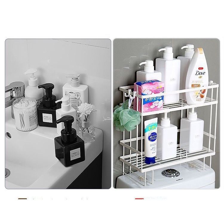 Toilet Bowl Rack Bathroom Organiser Flush Tank Rack, Babies & Kids ...