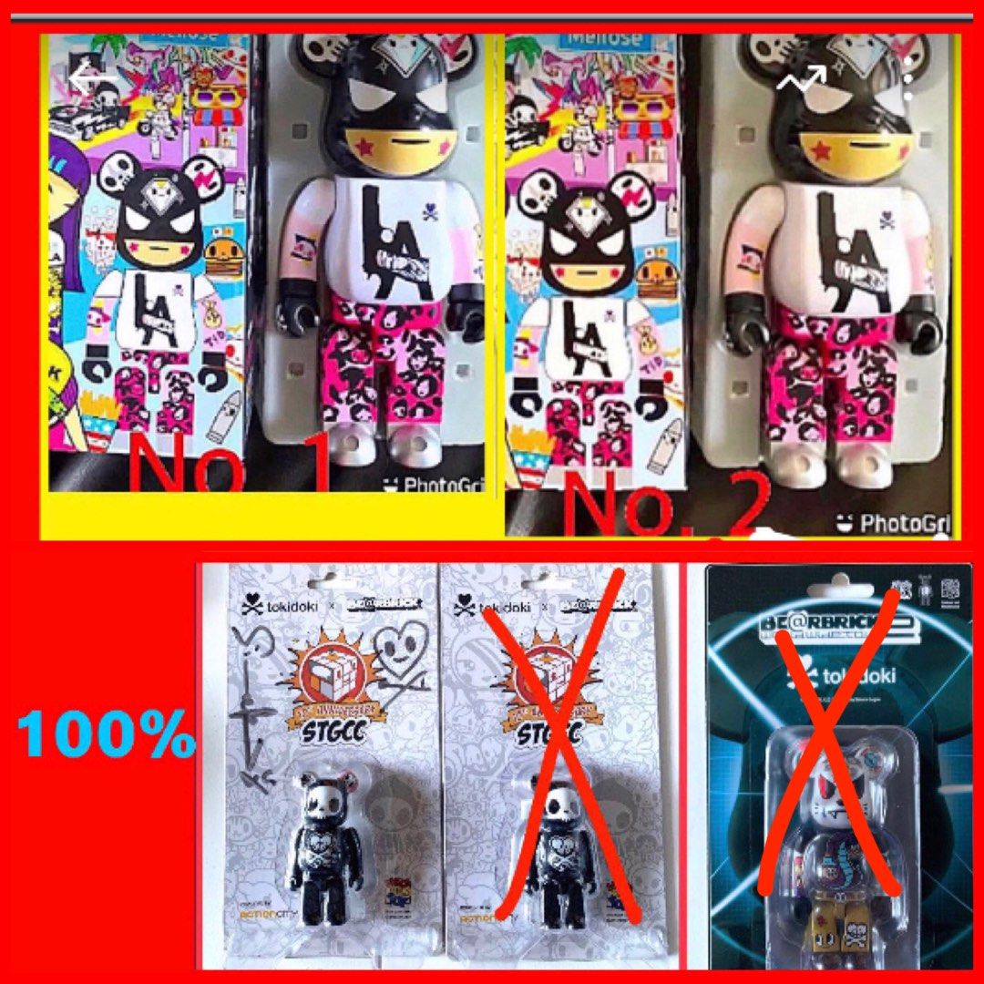 【 限定 新品 】ベアブリック BE@RBRICK トキドキ tokidoki