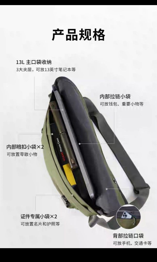 バッグ topologie | Pacer Messenger Dry | Army Topologie Pacer Messenger - YouTube