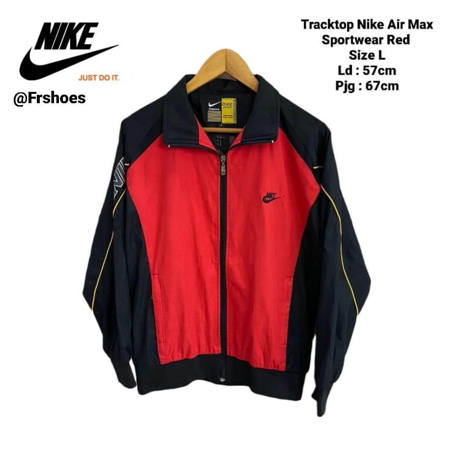 Nike air max track top sales