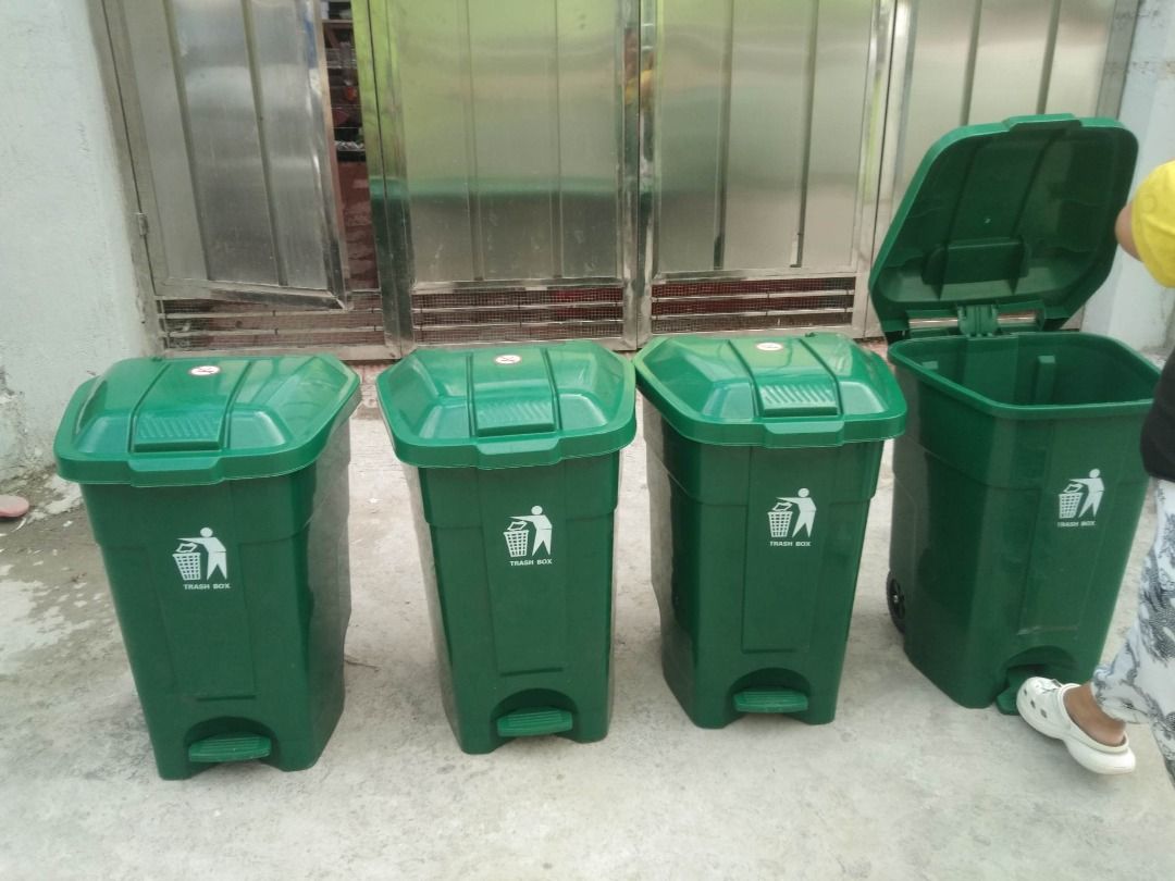 trash box bin trash bin, Furniture & Home Living, Cleaning & Homecare ...