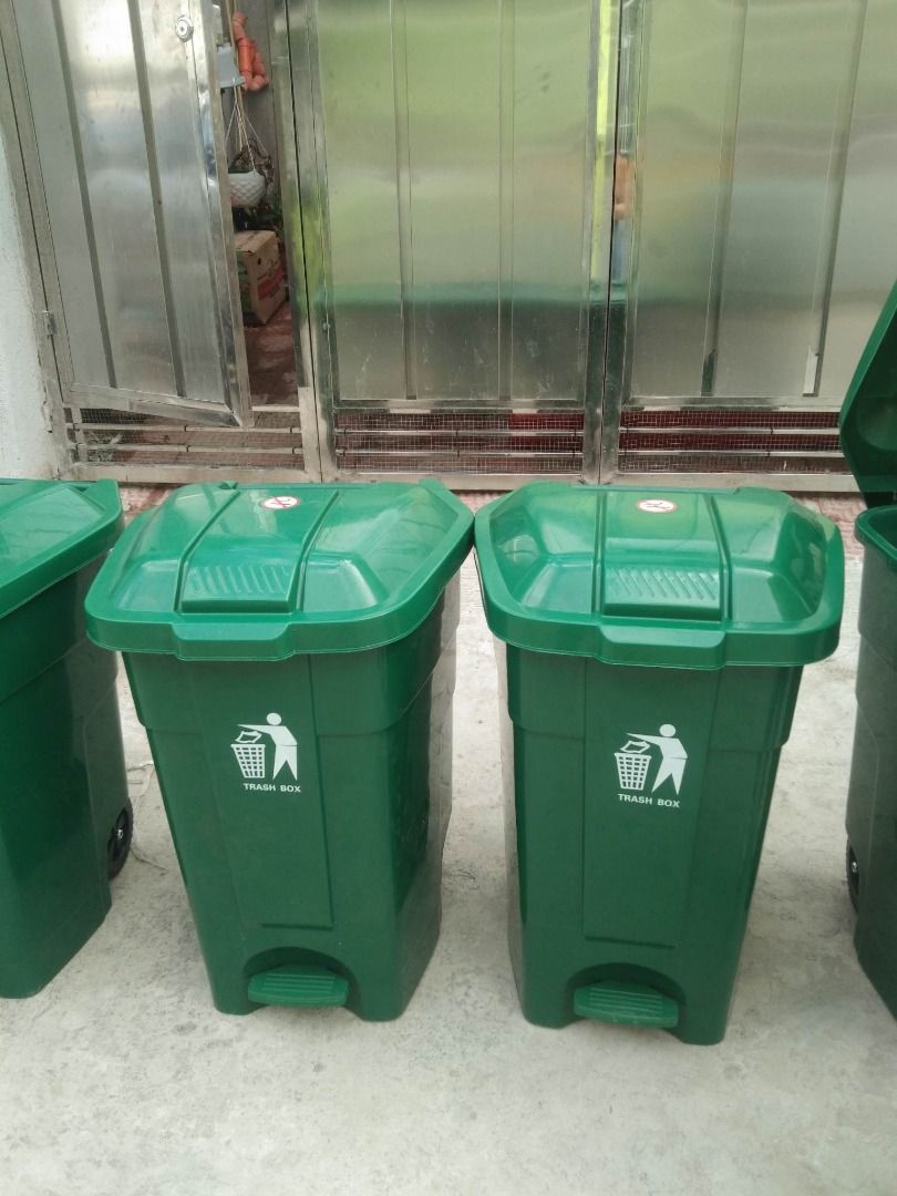 trash box bin trash bin, Furniture & Home Living, Cleaning & Homecare ...