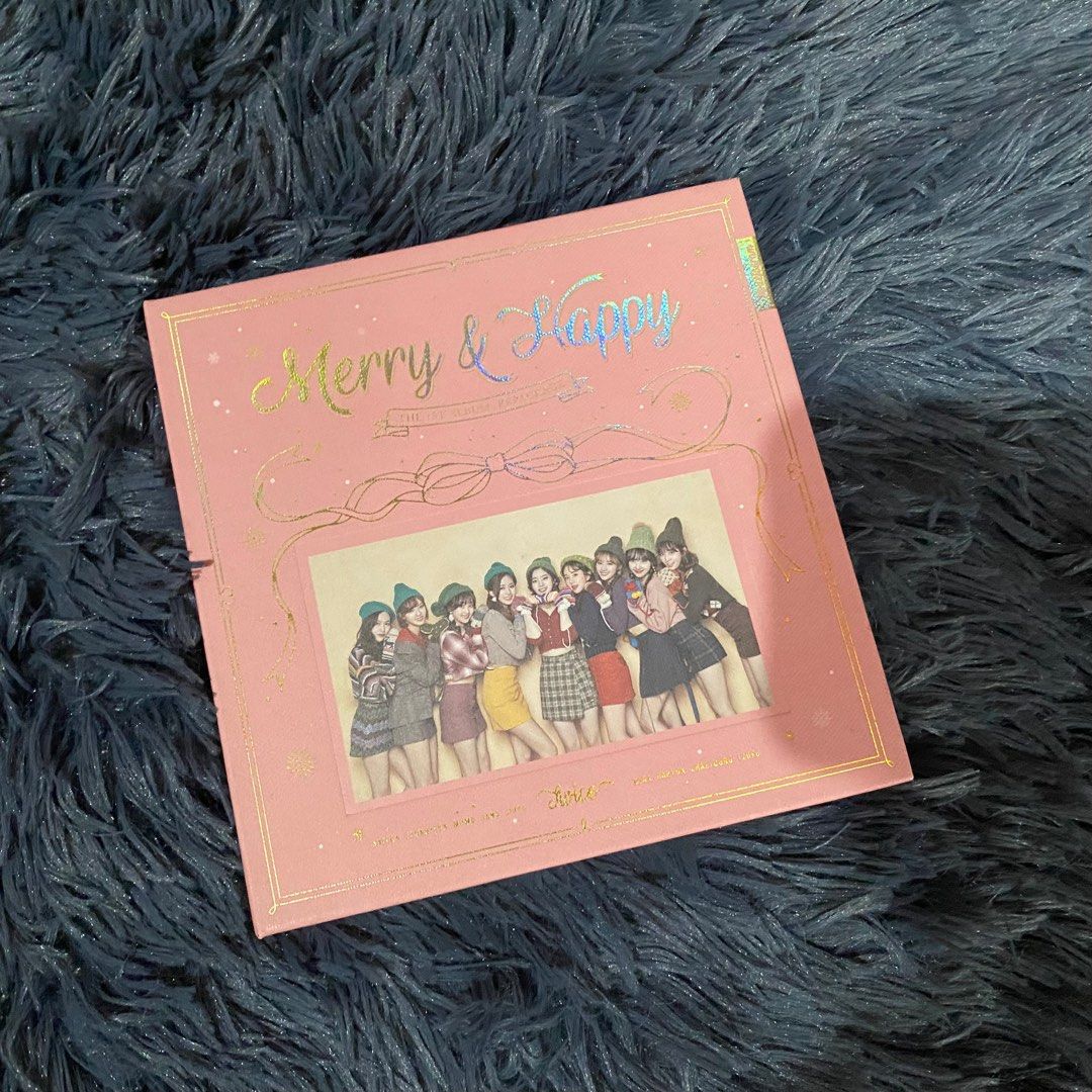 Twice - Merry & Happy album, Hobbies & Toys, Memorabilia & Collectibles