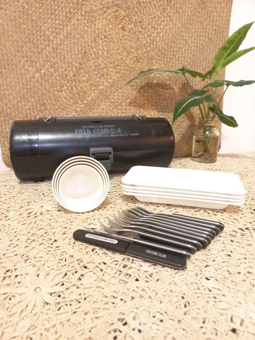 Twinbird culture club series field compo-4 camping utensils, Sports  Equipment, Hiking & Camping on Carousell