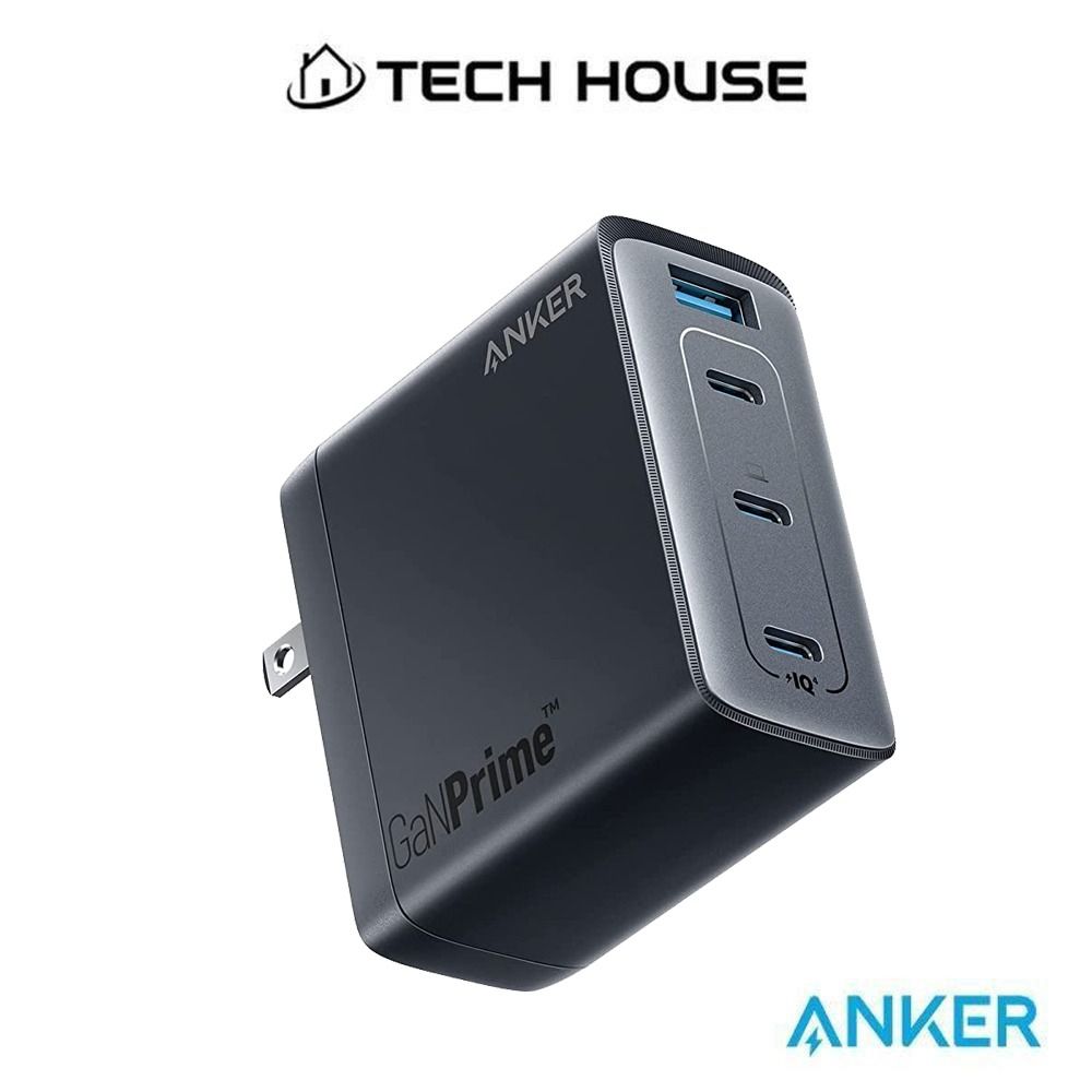 US Plug, 2Pin] Anker Powerport 747 Charger GaNPrime 150W USB C