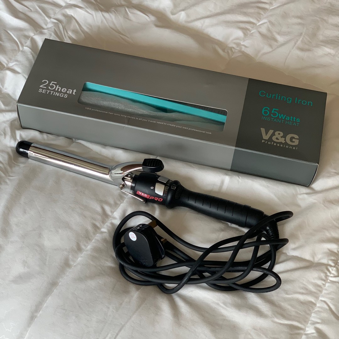 V&g curling iron review online