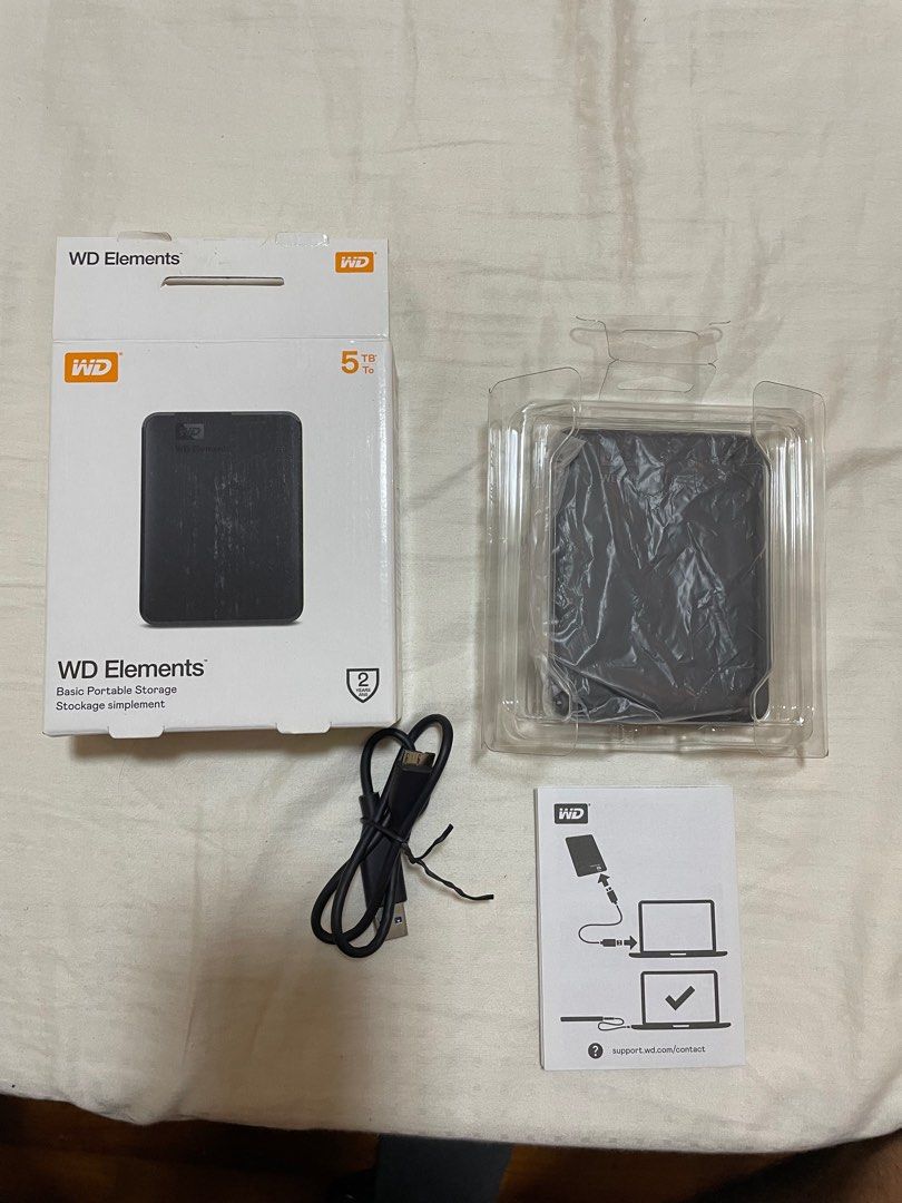 WD 5 TB Hdd, Computers & Tech, Parts & Accessories, Hard Disks ...