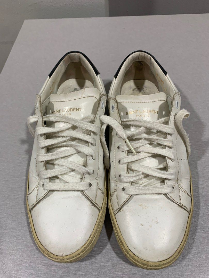 YSL Court Classic Sneakers Men #39 s Fashion Footwear Sneakers on Carousell