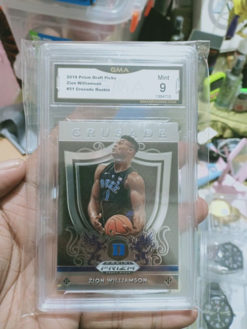 Zion Williamson Rookie Slab Hobbies And Toys Toys And Games On Carousell 