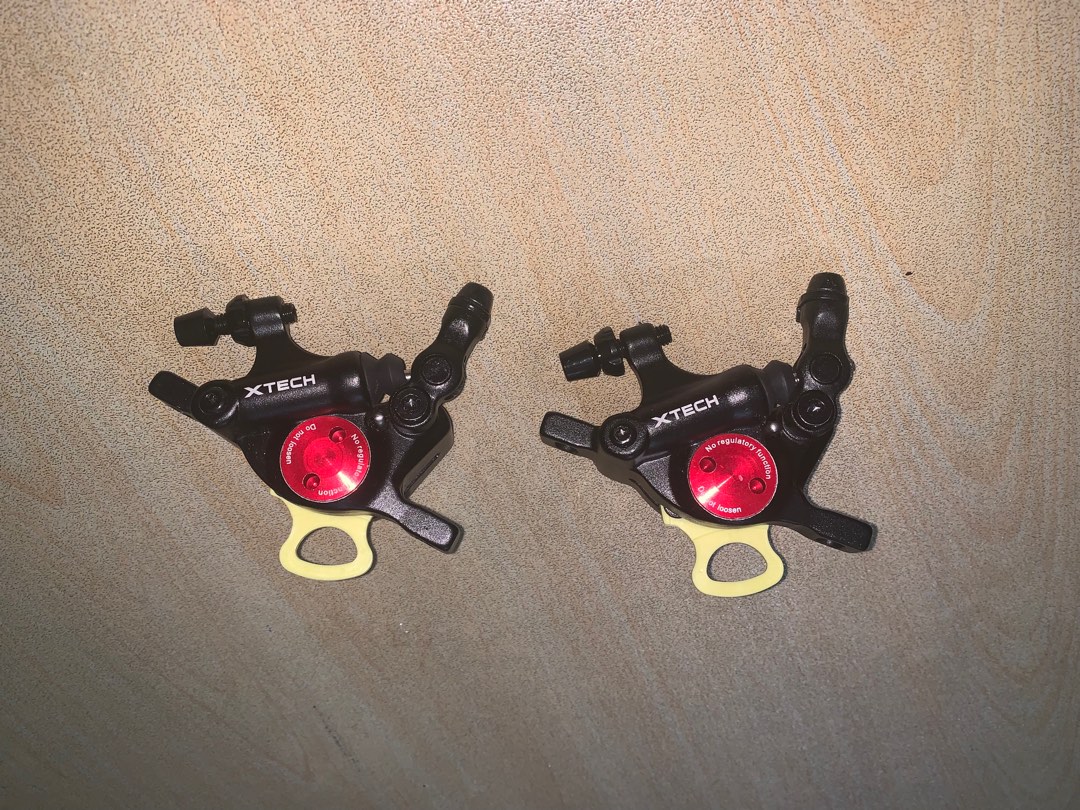 cable actuated hydraulic disc brakes