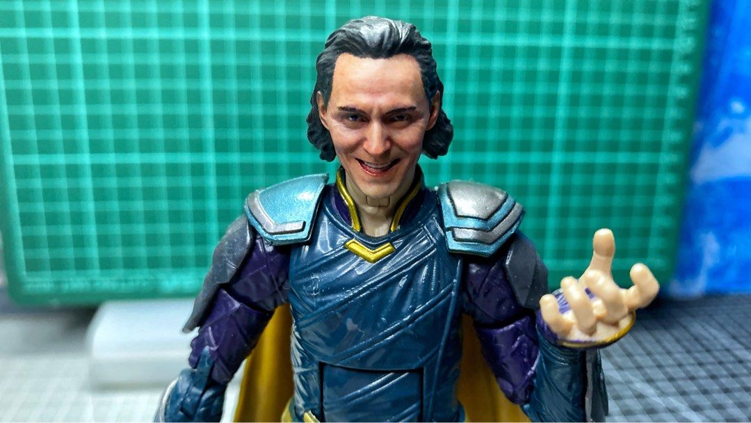 1/12 Loki Tom Hiddleston head sculpt 可Marvel Legends shf mafex