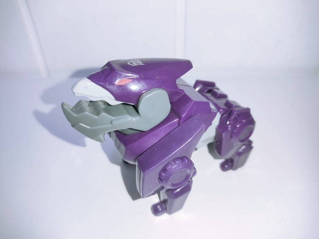 2015 UNDERBITE DECEPTICON TRANSFORMERS ROBOTS IN DISGUISE MCDONALDS