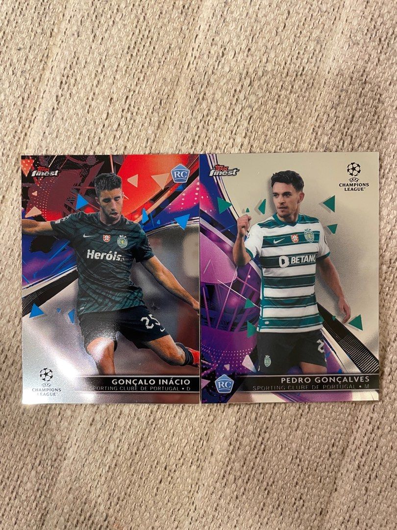 2021-22 Topps Finest UEFA Champions League Sporting Clube De