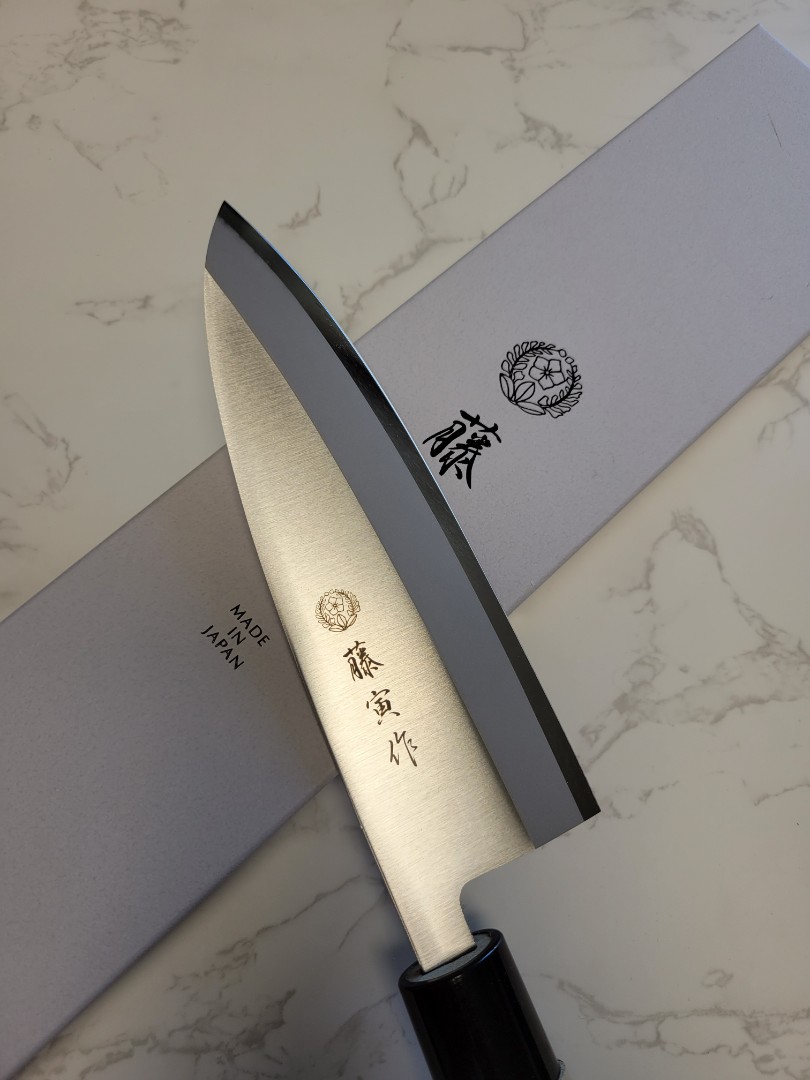 現貨藤次郎藤寅作【MV 鉬釩鋼出刃165mm】 日本高級廚刀TOJIRO
