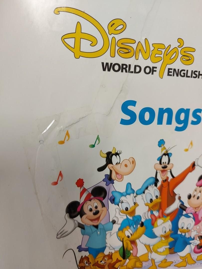 迪士尼美語世界DWE Sing Along Song Guide Book, 興趣及遊戲, 書本