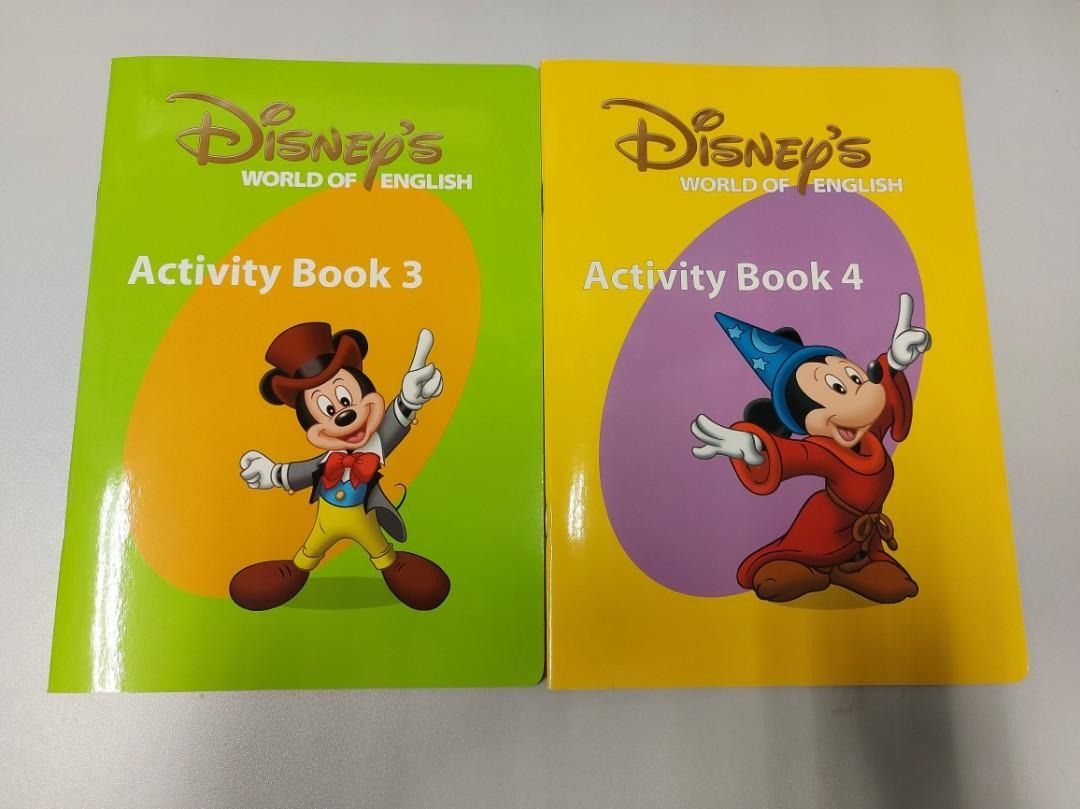 迪士尼美語世界DWE Step by Step Activity Book, 興趣及遊戲, 書本