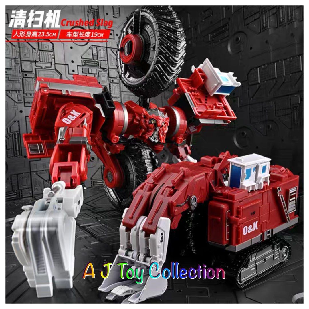 [ In Stock ] Transformers H60018A1 Yellow Rampage H60018B Heavy Load