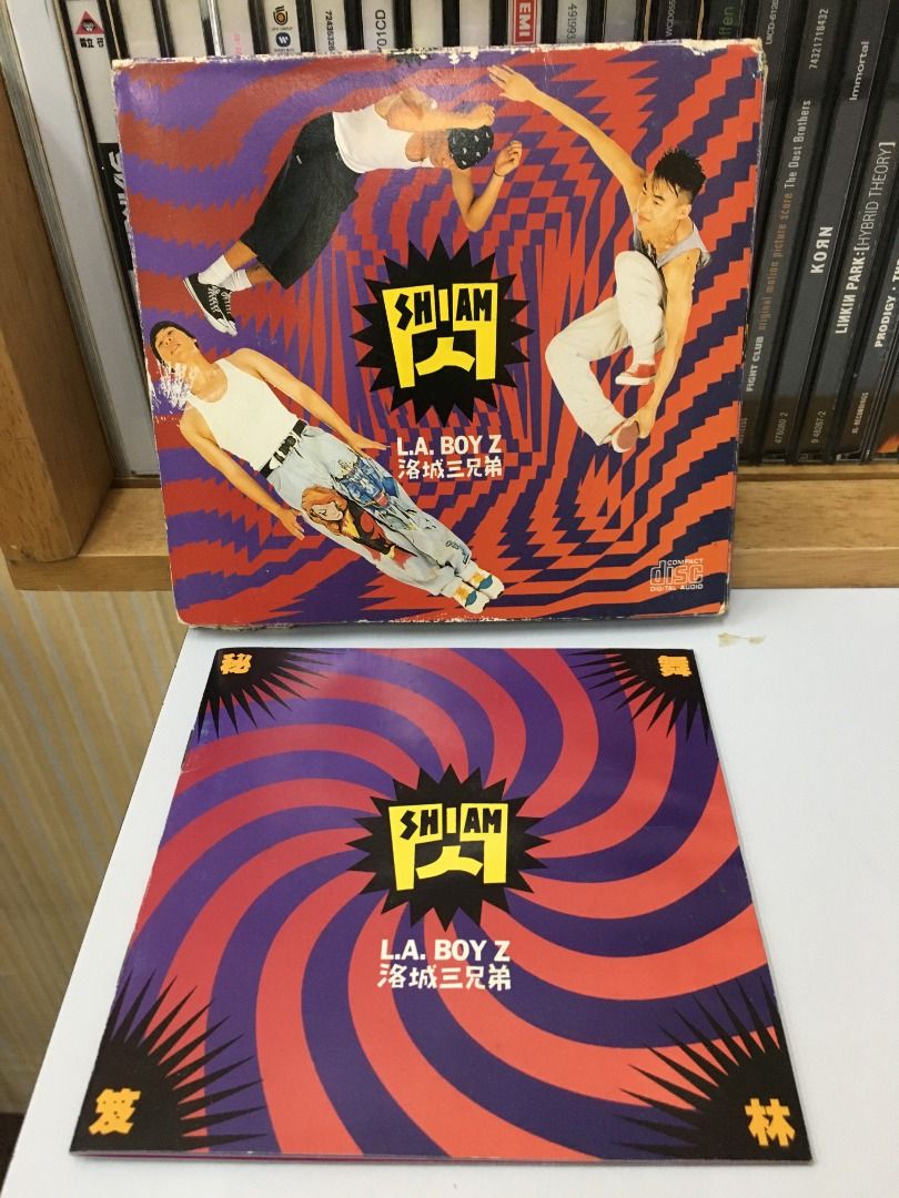 絕版珍藏。紙盒版*無歌詞L.A. Boyz 洛城三兄弟SHIAM! 閃首張 絕版珍藏。紙盒版*無歌詞L.A. Boyz 洛城三兄弟SHIAM! 閃首張