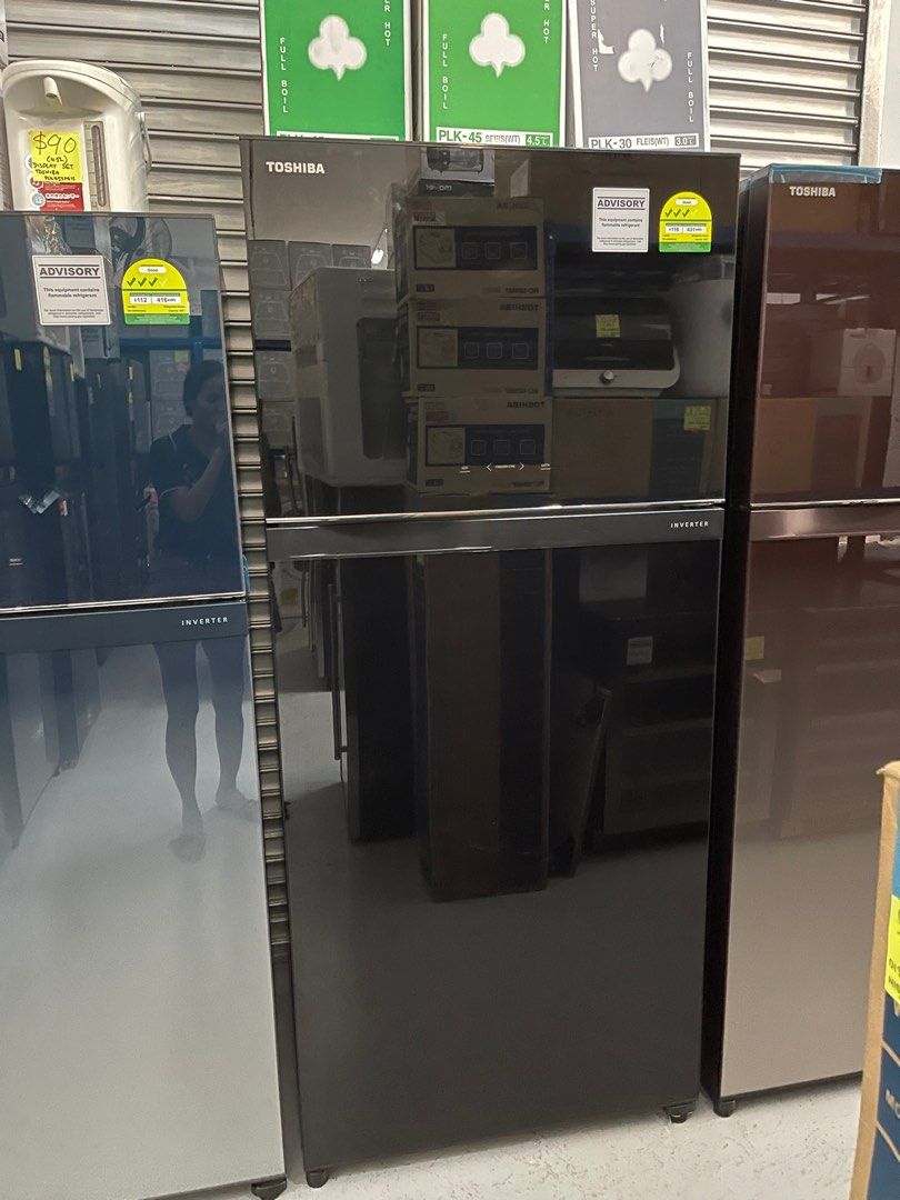 Sharp 581l top mount refrigerator glass new arrivals black sjxp580gbk