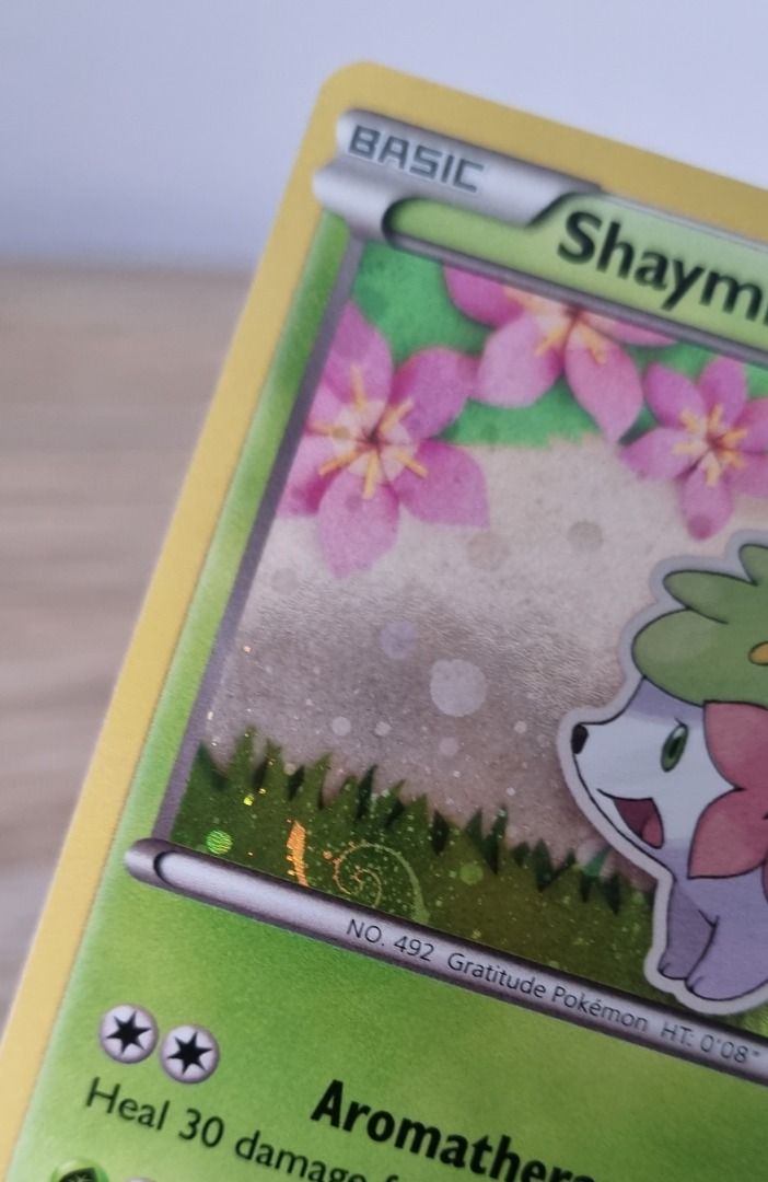 Mavin  Platinum Holo Rare Shaymin Sky Form 15/127 Pokemon Trading Card  Light Play / NM