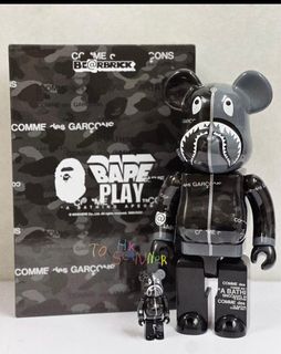 預訂Pre-Order) BE@RBRICK 招き猫透明メッキ100% & 400% BEARBRICK ...