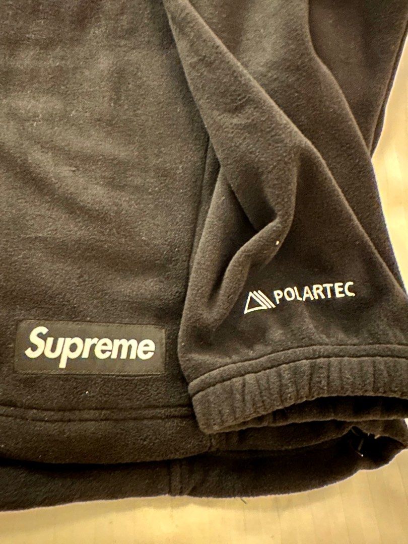 全新Supreme Polartec Zip Jacket Black Polartec 200 輕身fleece Size