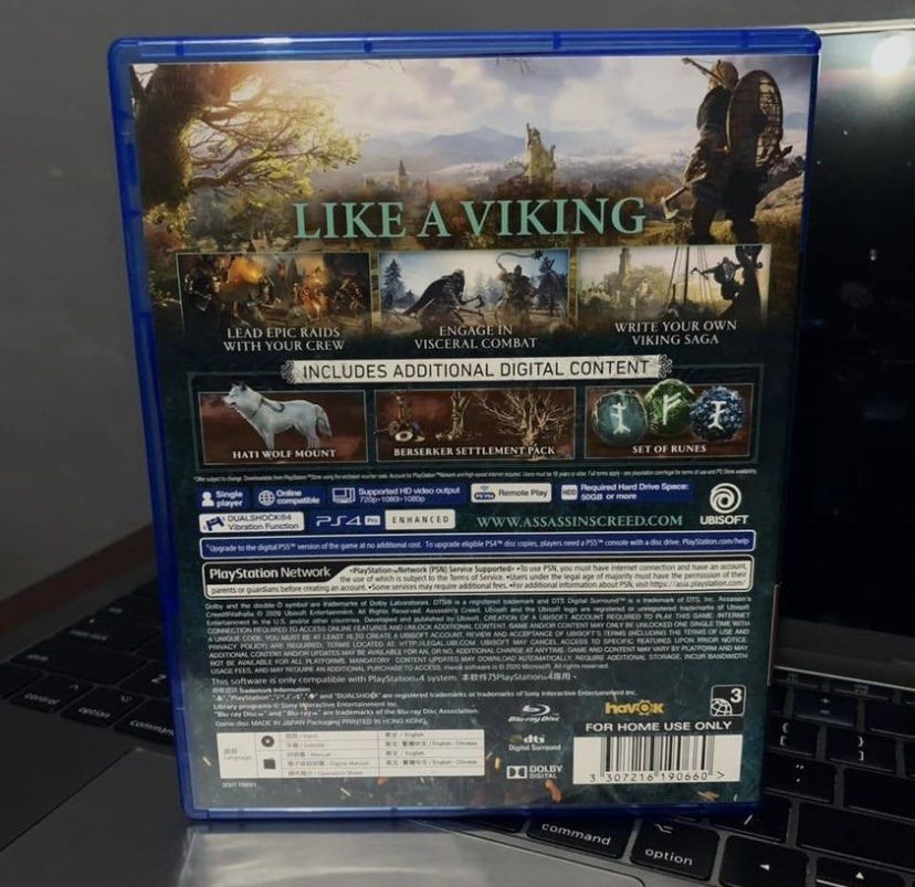 ac valhalla ps4, Video Gaming, Video Games, PlayStation on Carousell