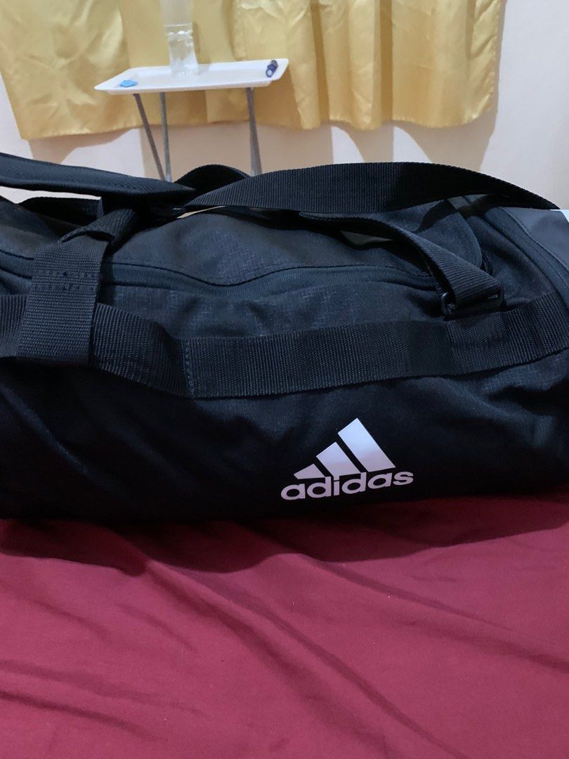 Adidas 3 Stripe Convertible Duffel Bag Large, Men's Fashion, Bags, Sling Bags on Carousell