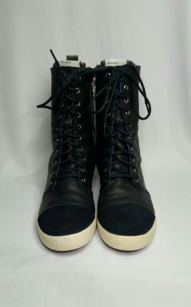 Adidas High Cut Shoes Women s Fashion Footwear Boots on Carousell