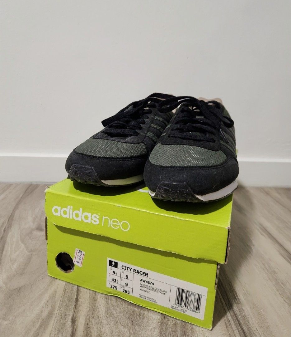 Adidas neo City Racer, Men's Fashion, Footwear, Sneakers on Carousell