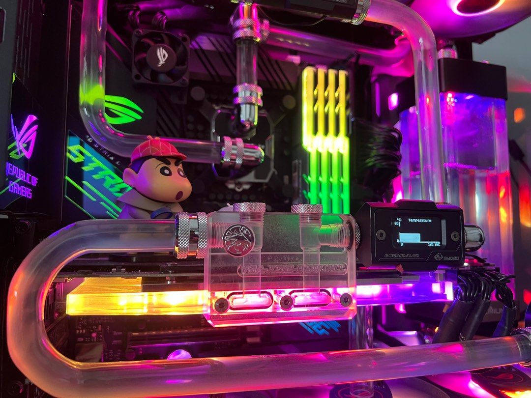 Aesthetic Water-loop Custom Gaming Pc, Computers & Tech, Desktops on ...