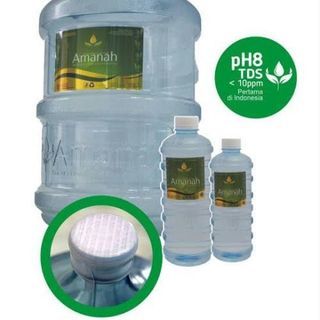 Air minum Amanah galon halal segar sehat