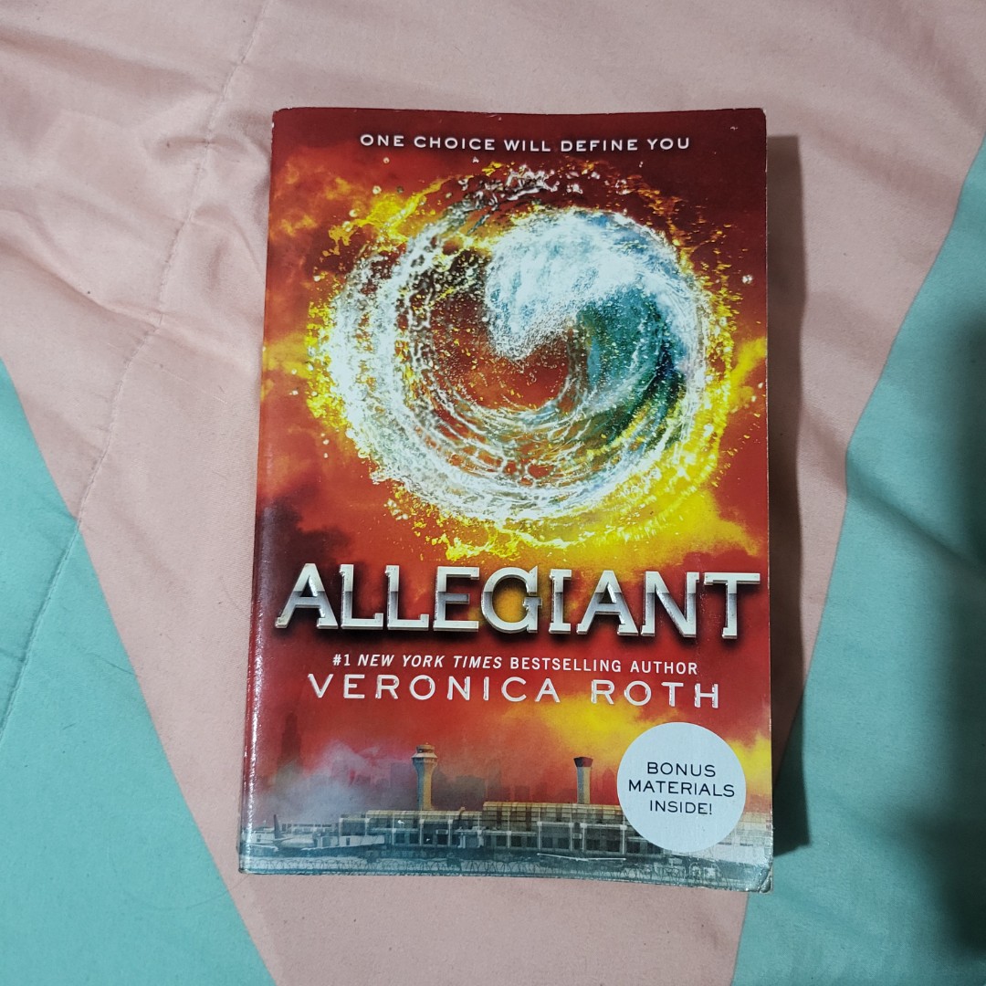 Allegiant Book, Hobbies & Toys, Books & Magazines, Fiction & Non ...