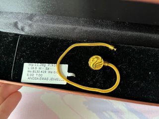 Amora bracelet angsa emas
