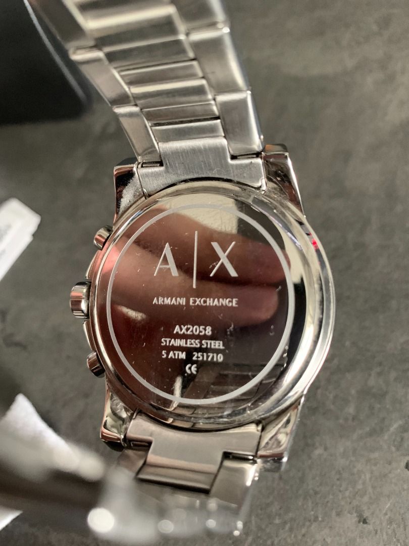 Mens armani exchange chronograph watch ax2058 on sale