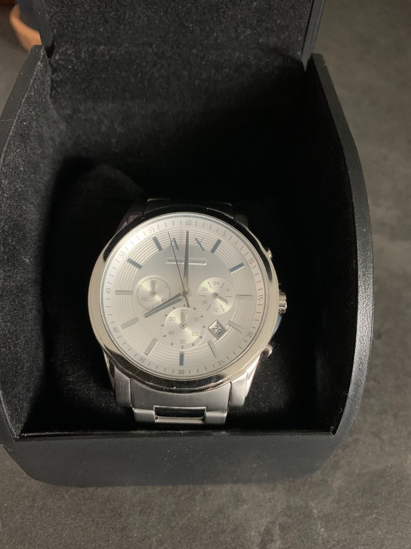 Mens armani exchange sales chronograph watch ax2058